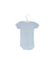 A Blue Short Sleeve Bodysuits from Petit Bateau in size 3-6M for boy. (Back View)