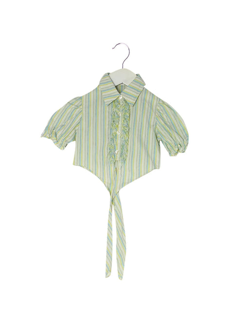 A Blue Short Sleeve Tops from Nicholas & Bears in size 6-12M for girl. (Front View)