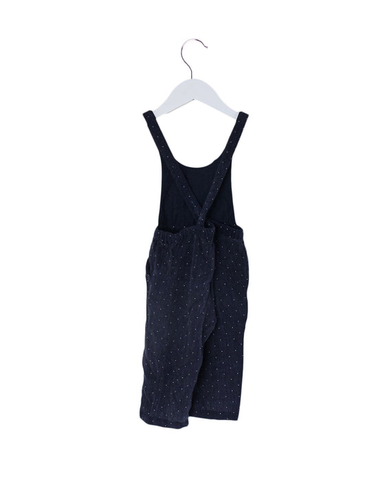 A Navy Long Overalls from Cyrillus in size 12-18M for boy. (Back View)