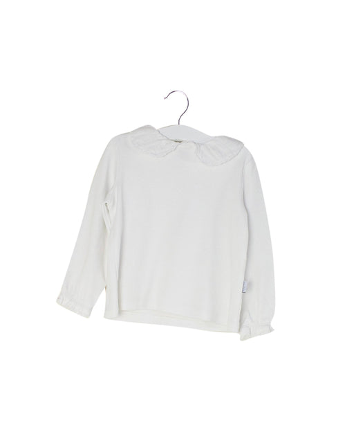 A White Long Sleeve Tops from Dior in size 18-24M for girl. (Front View)