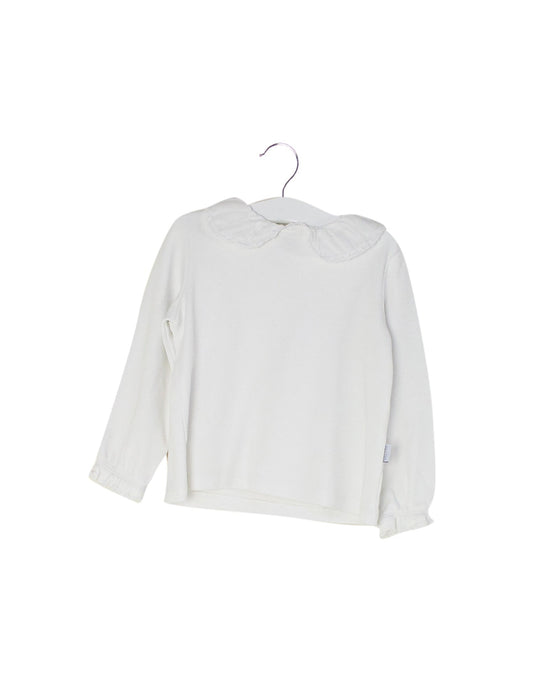 A White Long Sleeve Tops from Dior in size 18-24M for girl. (Front View)