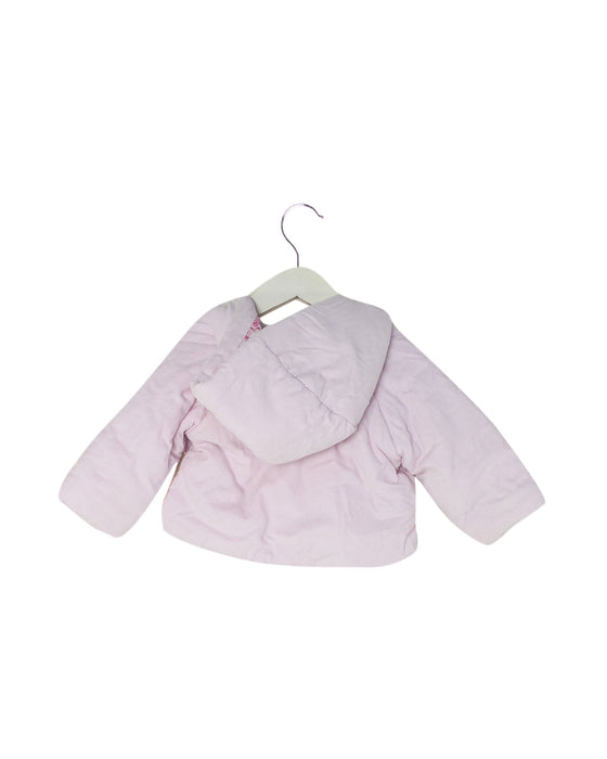 A Pink Lightweight Jackets from Jacadi in size 6-12M for girl. (Back View)