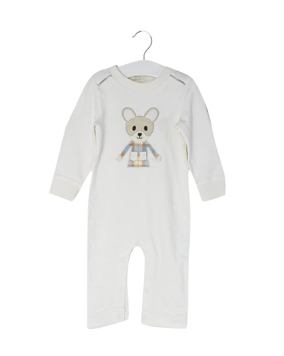 A White Long Sleeve Jumpsuits from Nicholas & Bears in size 12-18M for boy. (Front View)
