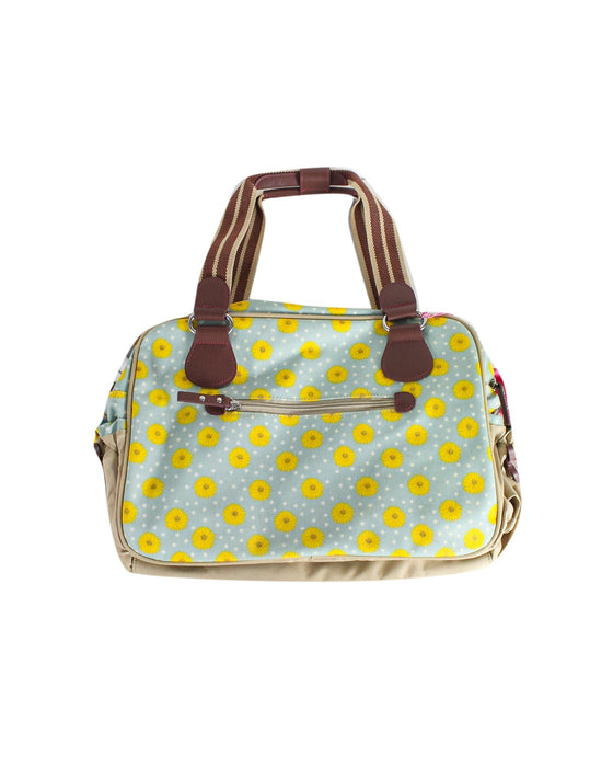 A Blue Diaper Bags from Pink Lining in size O/S for neutral. (Front View)