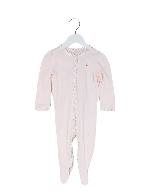 A Pink Onesies from Ralph Lauren in size 6-12M for girl. (Front View)