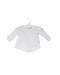 A White Long Sleeve Tops from Steiff in size 0-3M for girl. (Front View)