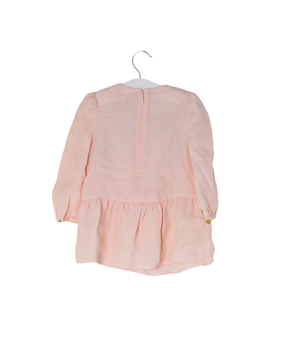 A Pink Long Sleeve Tops from Nicholas & Bears in size 12-18M for girl. (Back View)