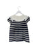 A Navy Short Sleeve Tops from Jill Stuart in size 7Y for girl. (Back View)