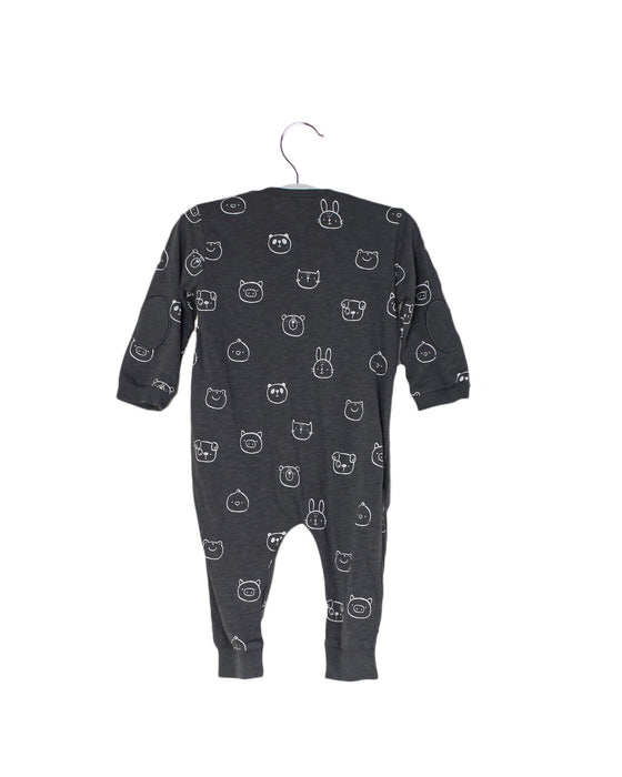 A Grey Long Sleeve Jumpsuits from Mayoral in size 3-6M for boy. (Back View)