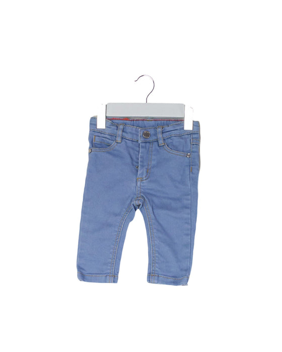 A Blue Jeans from Jacadi in size 3-6M for girl. (Front View)