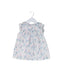 A White Short Sleeve Dresses from Gocco in size 6-12M for girl. (Front View)