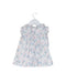 A White Short Sleeve Dresses from Gocco in size 6-12M for girl. (Back View)