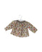 A Ivory Long Sleeve Tops from Bonpoint in size 0-3M for girl. (Front View)