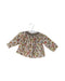 A Ivory Long Sleeve Tops from Bonpoint in size 0-3M for girl. (Front View)