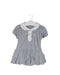A Grey Short Sleeve Bodysuits from Nicholas & Bears in size 6-12M for girl. (Front View)