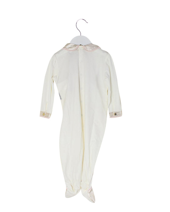 A Pink Long Sleeve Jumpsuits from Armani in size 6-12M for girl. (Back View)