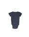 A Grey Short Sleeve Bodysuits from Jacadi in size 0-3M for boy. (Back View)