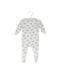 A White Onesies from Nanos in size 3-6M for neutral. (Front View)