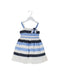 A Blue Sleeveless Dresses from Nicholas & Bears in size 12-18M for girl. (Front View)