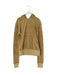 A Brown Zippered Sweatshirts from Juicy Couture in size 6T for girl. (Front View)