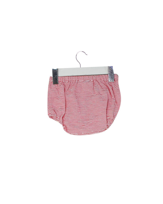 A Red Bloomers from Jacadi in size 3-6M for girl. (Back View)