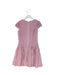 A Pink Short Sleeve Dresses from ValMax in size 10Y for girl. (Back View)