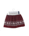 A Red Short Skirts from Dolce & Gabbana in size 12-18M for girl. (Back View)