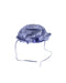 A Blue Sun Hats from Jacadi in size 6-12M for girl. (Front View)