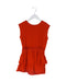 A Red Short Sleeve Dresses from Ketiketa in size 4T for girl. (Front View)