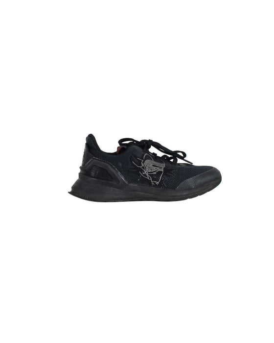 A Black Sneakers from Adidas in size 6T for boy. (Back View)