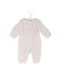 A Pink Long Sleeve Jumpsuits from Chickeeduck in size 12-18M for girl. (Front View)
