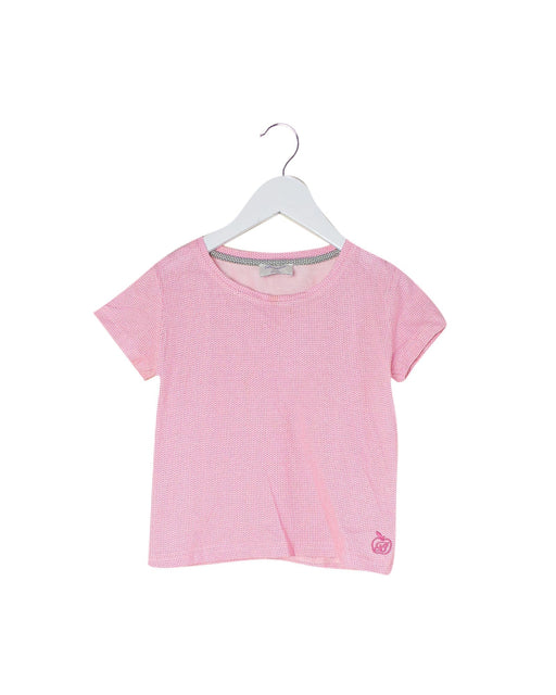 A Pink Short Sleeve T Shirts from Bonnie Baby in size 3-6M for girl. (Front View)