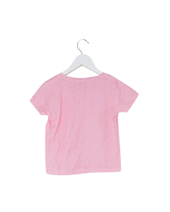 A Pink Short Sleeve T Shirts from Bonnie Baby in size 3-6M for girl. (Back View)