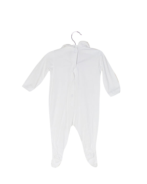 A White Long Sleeve Jumpsuits from Chicco in size 3T for girl. (Back View)