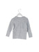 A Grey Long Sleeve Tops from Seed in size 4T for girl. (Back View)