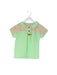 A Green Short Sleeve Tops from Ragmart in size 5T for girl. (Front View)