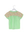 A Green Short Sleeve Tops from Ragmart in size 5T for girl. (Back View)