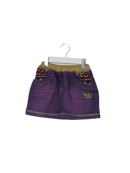 A Purple Short Skirts from Ragmart in size 2T for girl. (Front View)