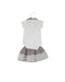 A White Skirt Sets from Mamas & Papas in size 3-6M for girl. (Back View)