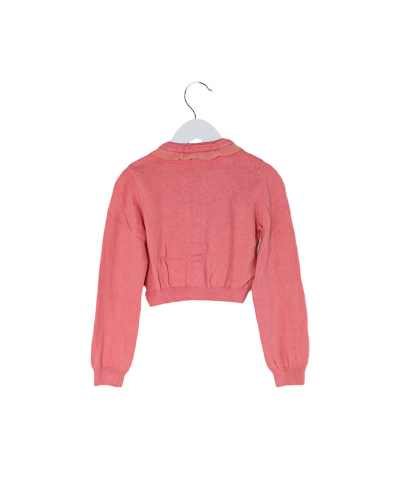 A Pink Cardigans from Armani in size 8Y for girl. (Back View)