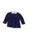 A Navy Long Sleeve Tops from Tommy Hilfiger in size 6-12M for girl. (Front View)