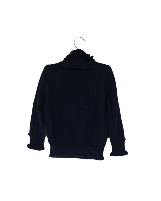 A Navy Knit Sweaters from Nicholas & Bears in size 2T for girl. (Back View)