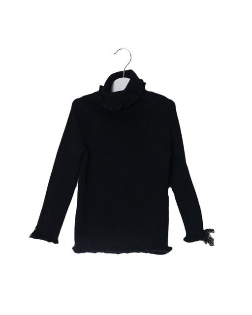 A Black Knit Sweaters from Nicholas & Bears in size 12-18M for girl. (Front View)