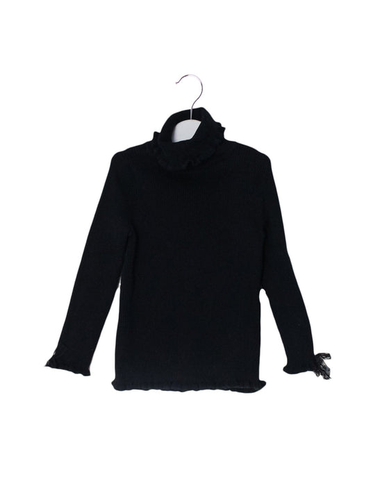 A Black Knit Sweaters from Nicholas & Bears in size 12-18M for girl. (Front View)