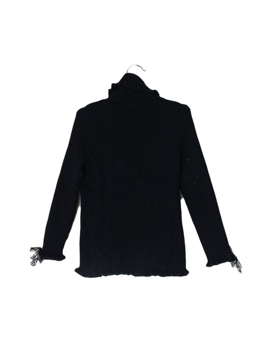 A Black Knit Sweaters from Nicholas & Bears in size 12-18M for girl. (Back View)