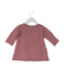 A Pink Long Sleeve Tops from Go Gently Nation in size 6-12M for girl. (Back View)