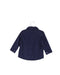 A Navy Shirts from Sprout in size 0-3M for boy. (Back View)