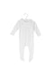 A White Long Sleeve Jumpsuits from Emile et Rose in size 3-6M for neutral. (Front View)