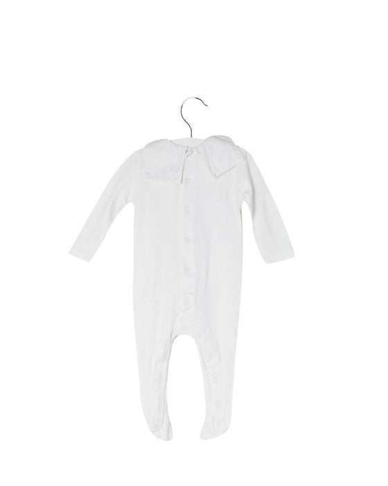 A White Long Sleeve Jumpsuits from Emile et Rose in size 3-6M for neutral. (Back View)