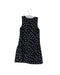 A Navy Sleeveless Dresses from IKKS in size 3T for girl. (Back View)